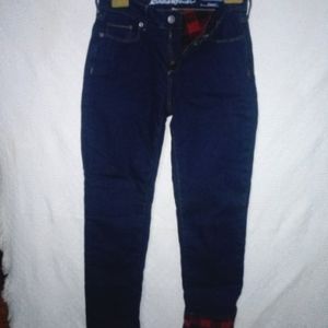 Eddie Bauer Women's Fleece Lined Jeans Size 2/26